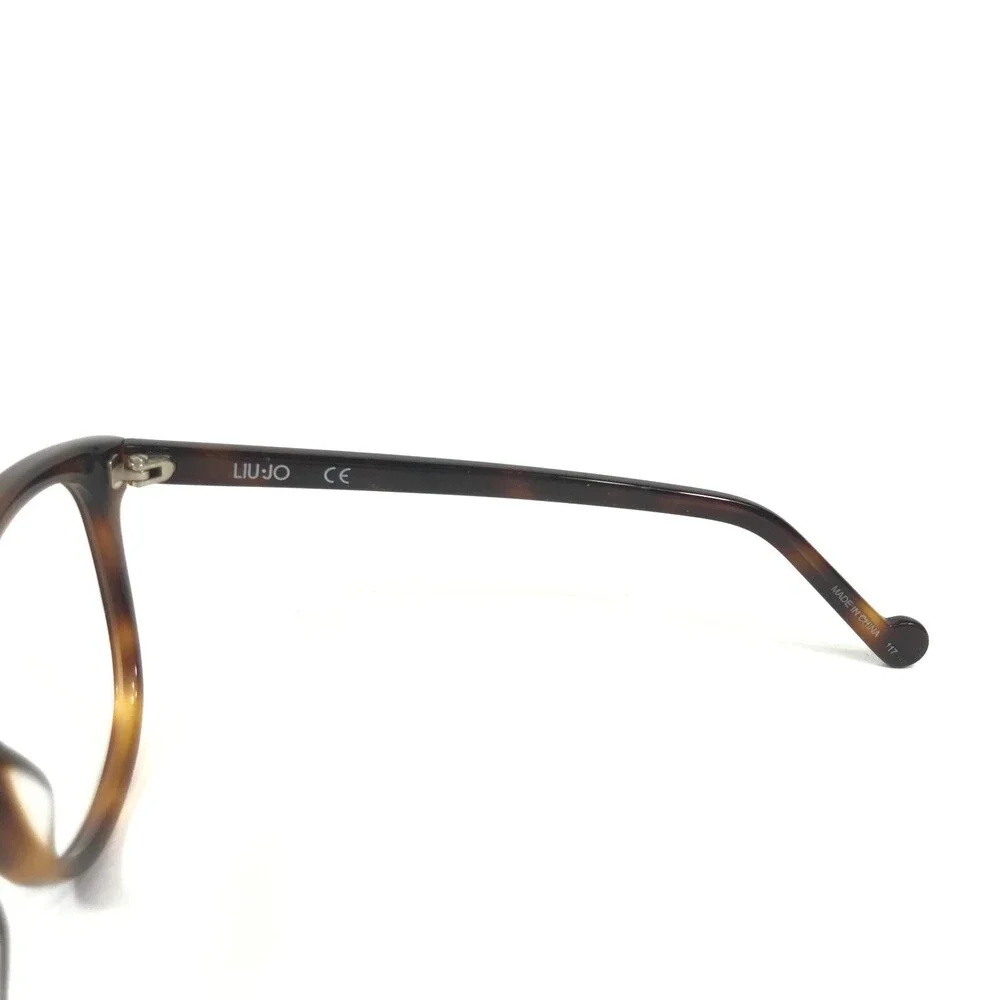 Liu Jo Eyeglasses Frames LJ2665 215 Tortoise Round Cat Eye Oversized 52-19-135